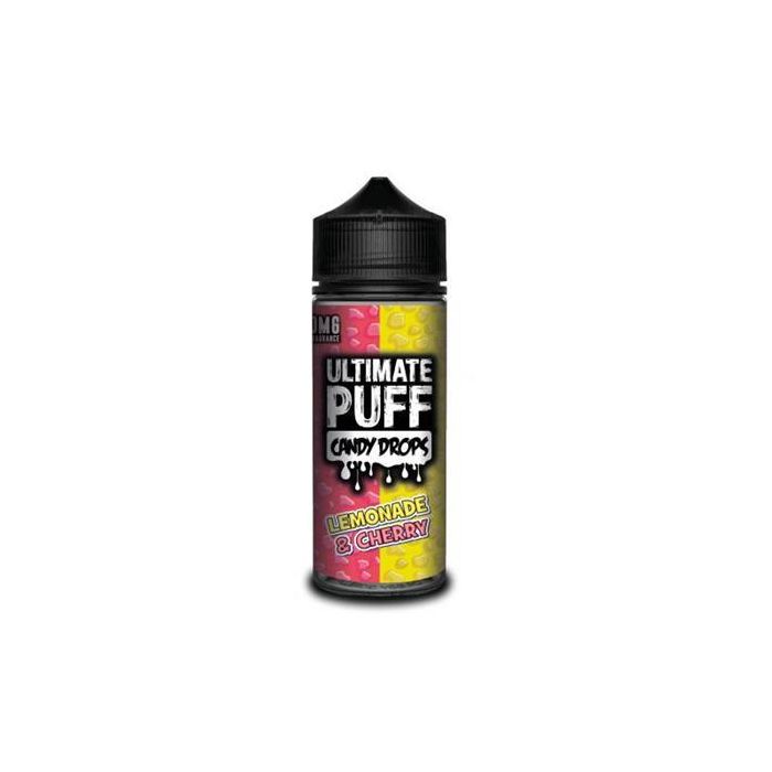 Ultimate Puff Candy Drops Lemon & Sour Apple 100ML Short Fill E-Liquid