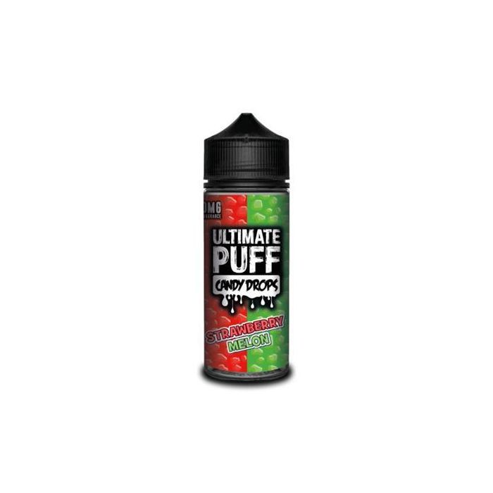 Ultimate Puff Candy Drops Watermelon & Cherry 100ML Short Fill E-Liquid