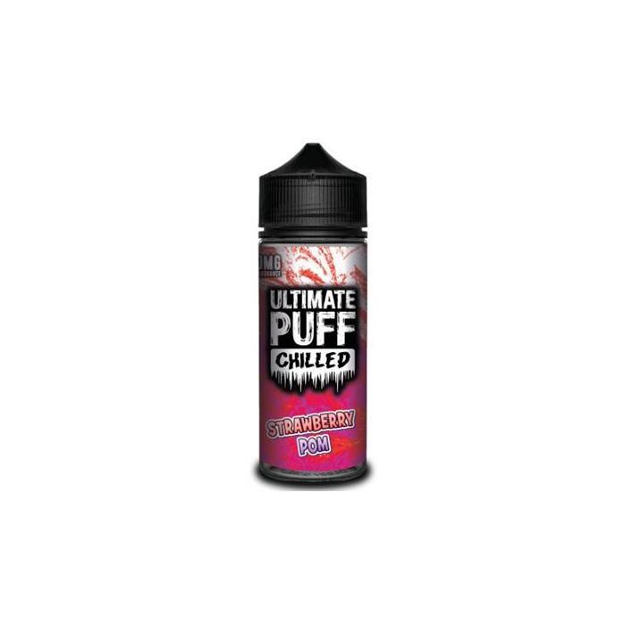 Ultimate Puff Chilled Strawberry Pom 100ML Short Fill E-Liquid