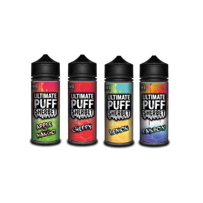 Ultimate Puff Sherbet Lemon 100ML Short Fill E-Liquid