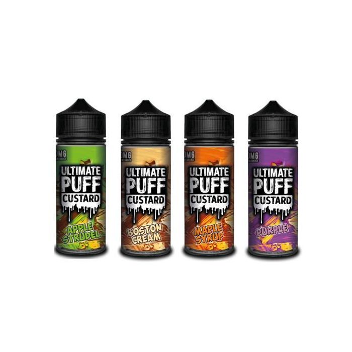 Ultimate Puff Custard Boston Cream 100ML Short Fill E-Liquid