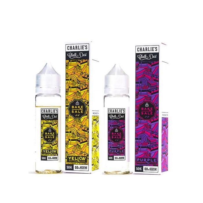 Bake Sale Yellow by Charlies Chalk Dust 50ml Short Fill E-Liquid