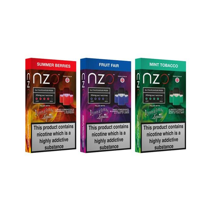 NZO 20mg Leprechaun Liquids Nic Salt (50VG/50PG)