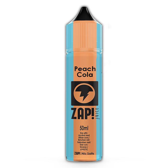 Peach Cola by ZAP Juice Vintage Cola 50ml Short Fill E-Liquid
