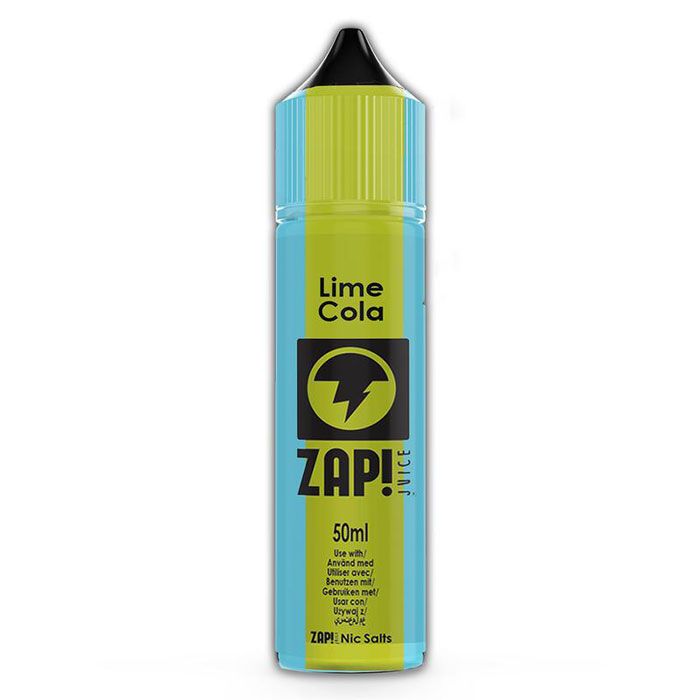 Lime Cola by ZAP Juice Vintage Cola 50ml Short Fill E-Liquid