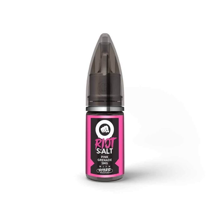 Pink Grenade Nic Salt E-Liquid by Riot Squad 10ml