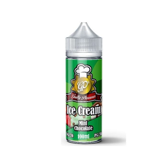 Mint Chocolate by Guilty Pleasures Ice Cream 100ml Short Fill E-Liquid