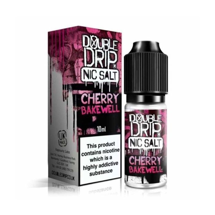Raspberry Sherbet by Double Drip Nic Salt E-Liquid 10ml