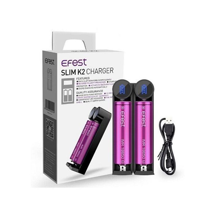 Efest Slim K2 charger