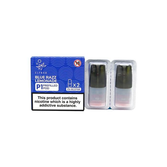 Elf Bar P1 Replacement 2ml Pods for ELF Mate 500