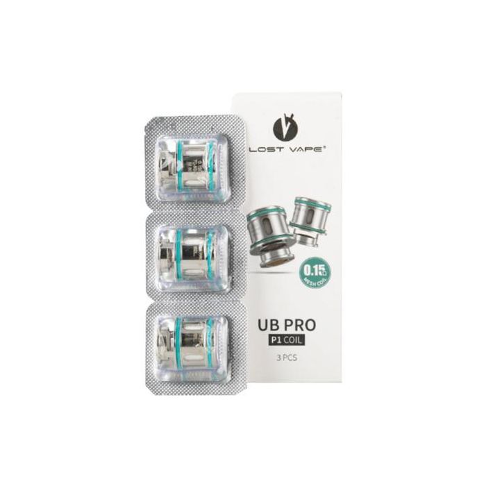 Lost Vape UB Pro Coils Replacement Coils P1 0.15 Ohm/P3 0.3 Ohm