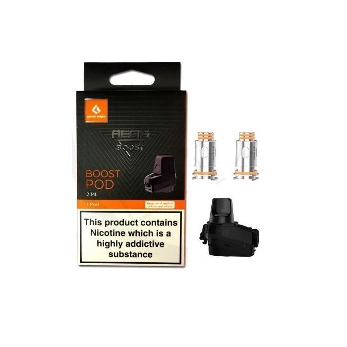 Geekvape Aegis Boost Replacement Pod  ( Coil Included )