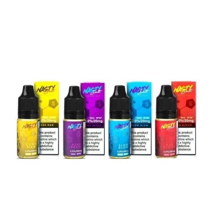 Slow Blow Nic Salt E-Liquid by Nasty Juice 10ml