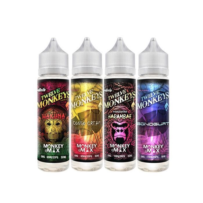 Harambae by Twelve Monkeys 50ml Short Fill E-Liquid