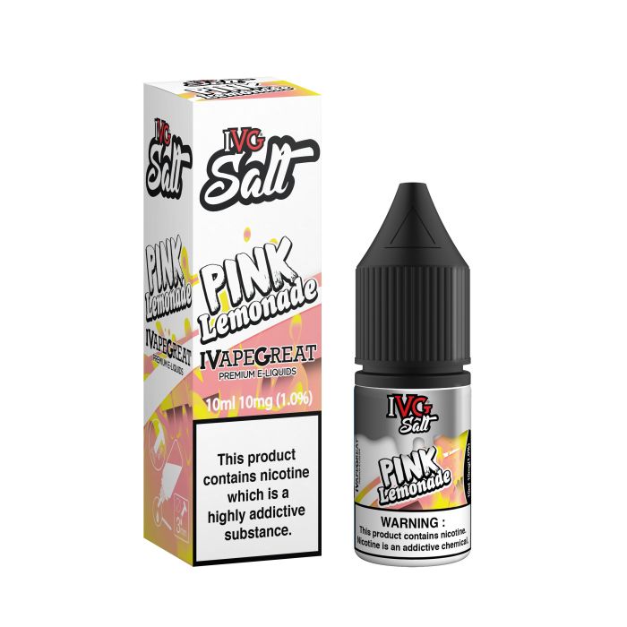 Pink Lemonade Salt E-Liquid by IVG 10ml