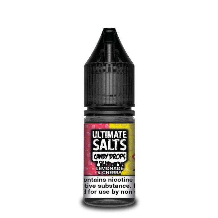 Lemonade & Cherry Nic Salt E-Liquid by Ultimate Puff Salts Candy Drops 10ml