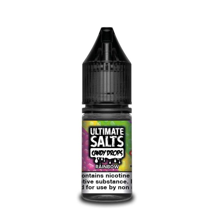 Rainbow Nic Salt E-Liquid by Ultimate Puff Salts Candy Drops 10ml