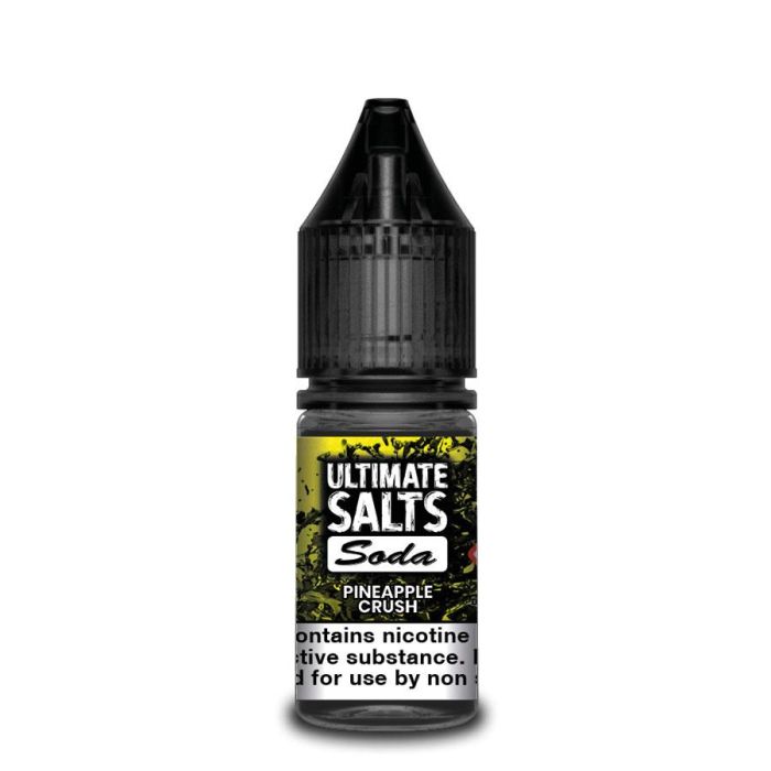Pineapple Crush Nic Salt E-Liquid by Ultimate Puff Salts Soda 10ml