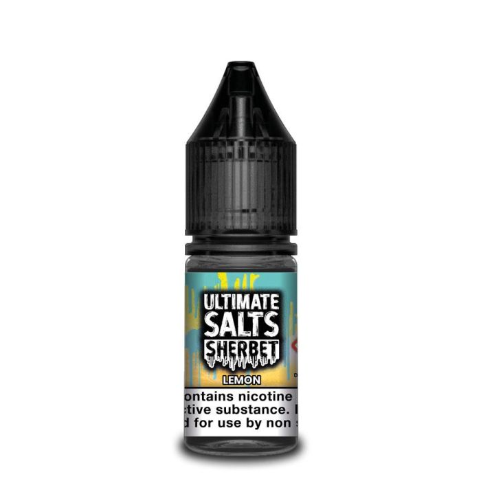 Lemon Nic Salt E-Liquid by Ultimate Puff Salts Sherbet 10ml
