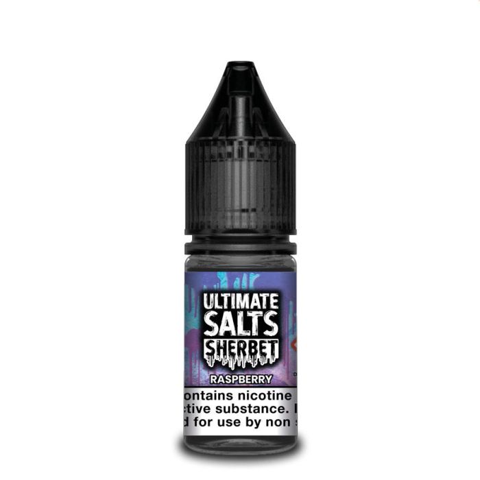 Raspberry Nic Salt E-Liquid by Ultimate Puff Salts Sherbet 10ml