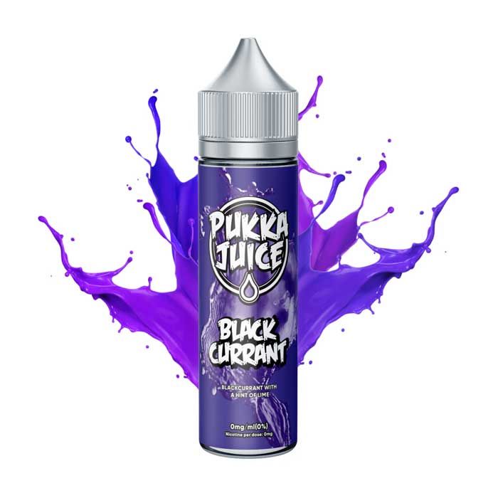 Pukka Juice Blackcurrant 50ml Short Fill E-Liquid