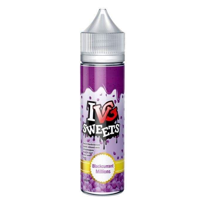 Blackcurrant Millions by IVG Sweets 50ml Short Fill E-Liquid