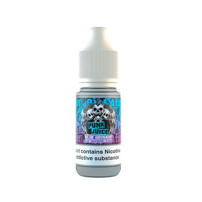 Blue Grenade by Punk Juice Nic Salt E-Liquid 10ml