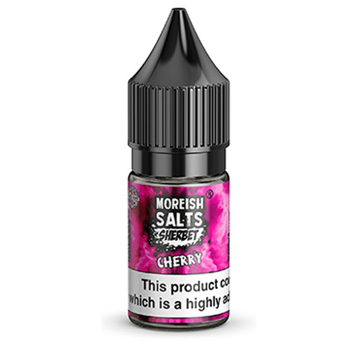 Moreish Puff Cherry Nic Salt E-Liquid 10ml