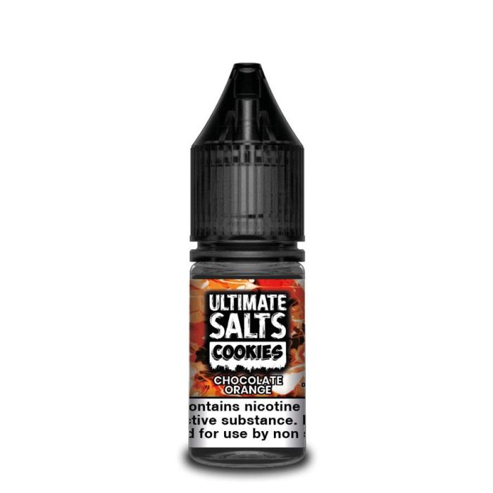 Chocolate Orange Nic Salt E-Liquid by Ultimate Puff Salts Cookies 10ml