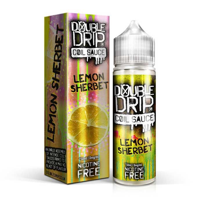 Lemon Sherbet by Double Drip 50ml Short Fill E-Liquid