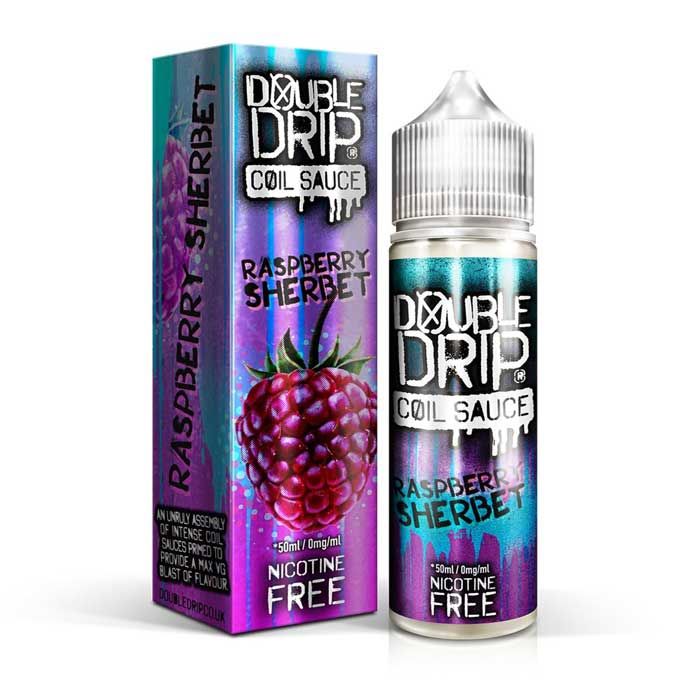 Raspberry Sherbet by Double Drip 50ml Short Fill E-Liquid