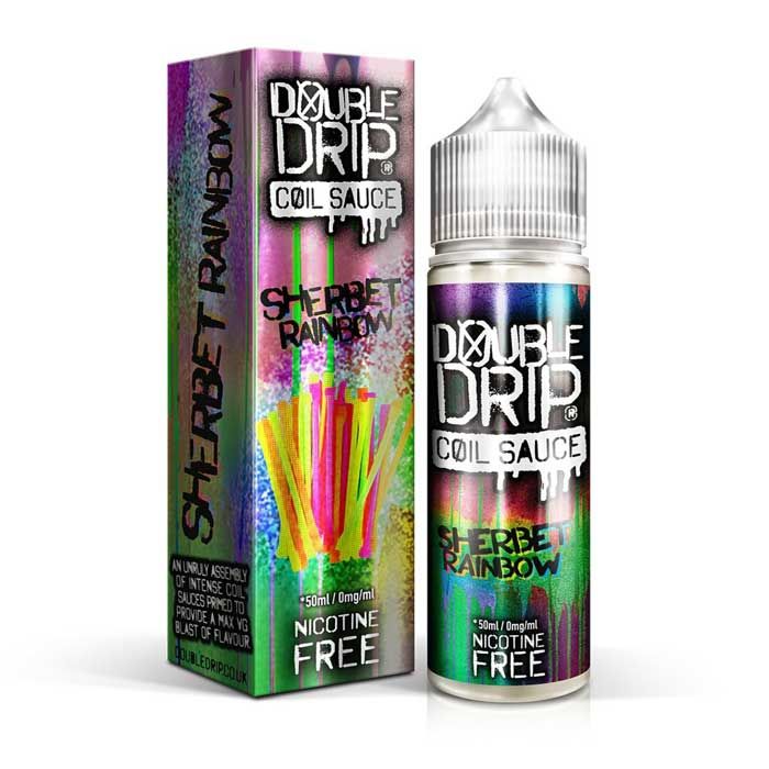 Sherbet Rainbow by Double Drip 50ml Short Fill E-Liquid