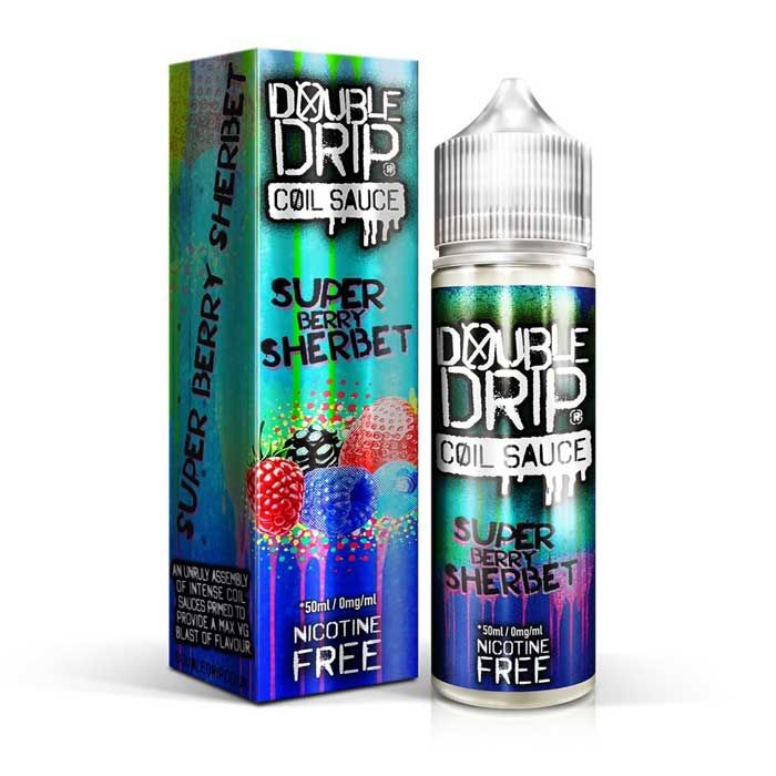 Super Berry Sherbet by Double Drip 50ml Short Fill E-Liquid
