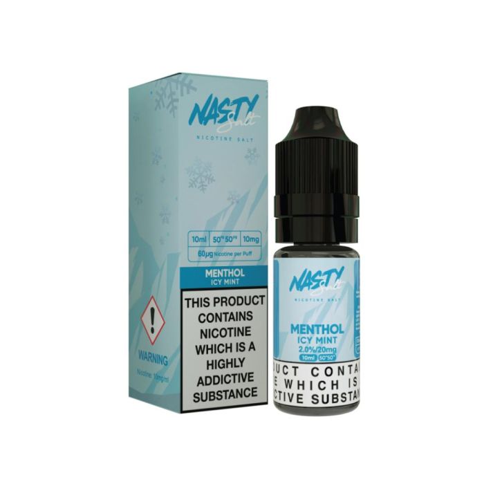 Menthol Nic Salt E-Liquid by Nasty Juice 10ml