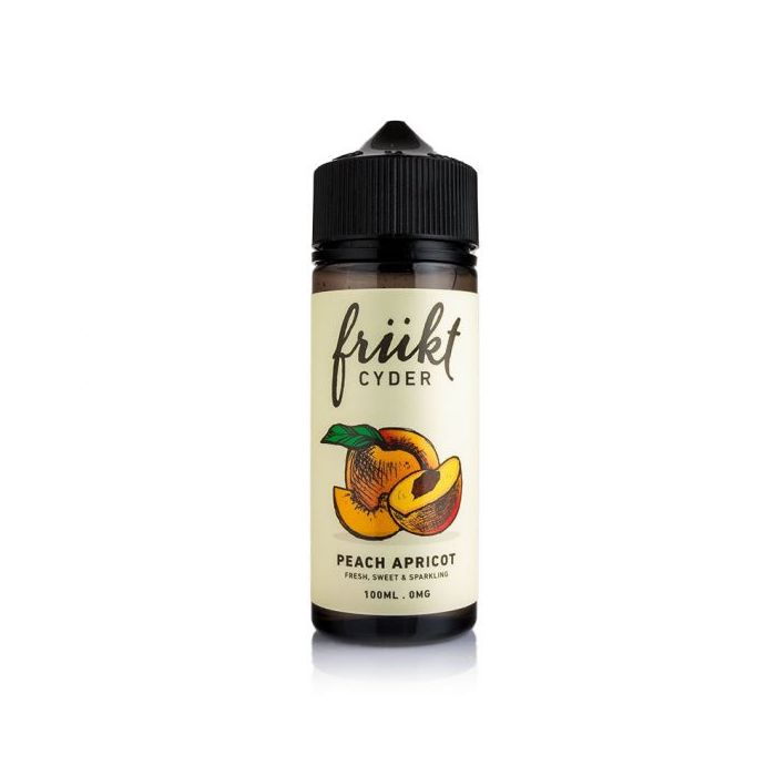 Peach & Apricot by Frukt Cyder 100ml Short Fill E-Liquid