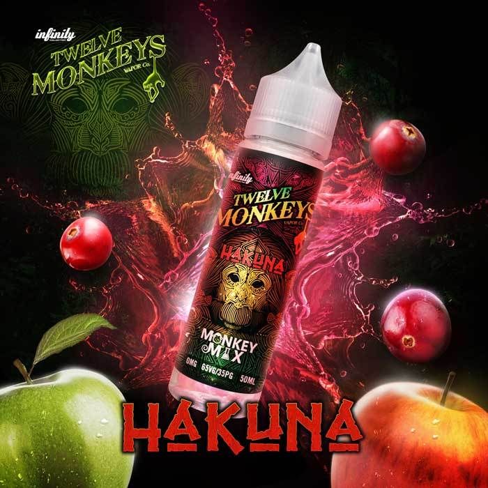 Hakuna by Twelve Monkeys 50ml Short Fill E-Liquid