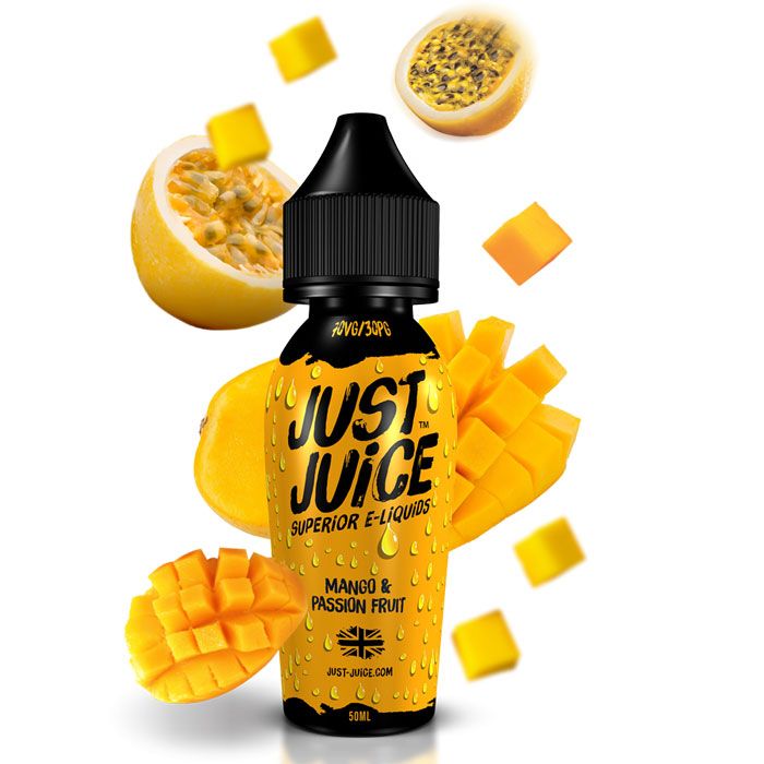 Mango & Passion Fruit by Just Juice 50ml Short Fill E-Liquid