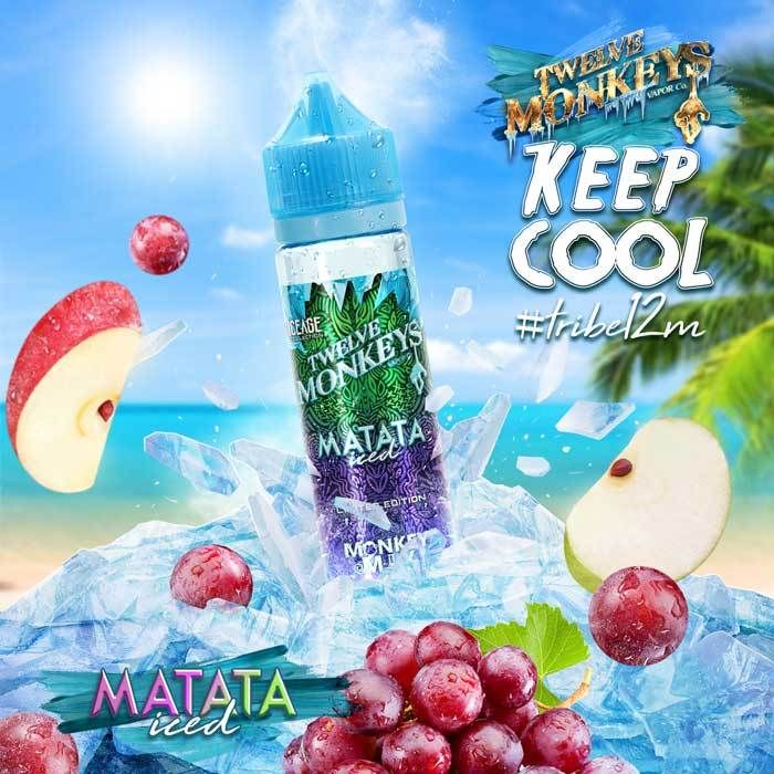 Matata Iced by Twelve Monkeys Ice Age 50ml Short Fill E-Liquid