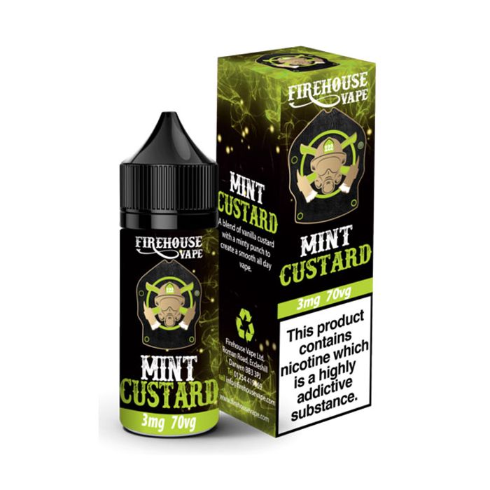 Mint Custard E-Liquid by Firehouse Vape 10ml
