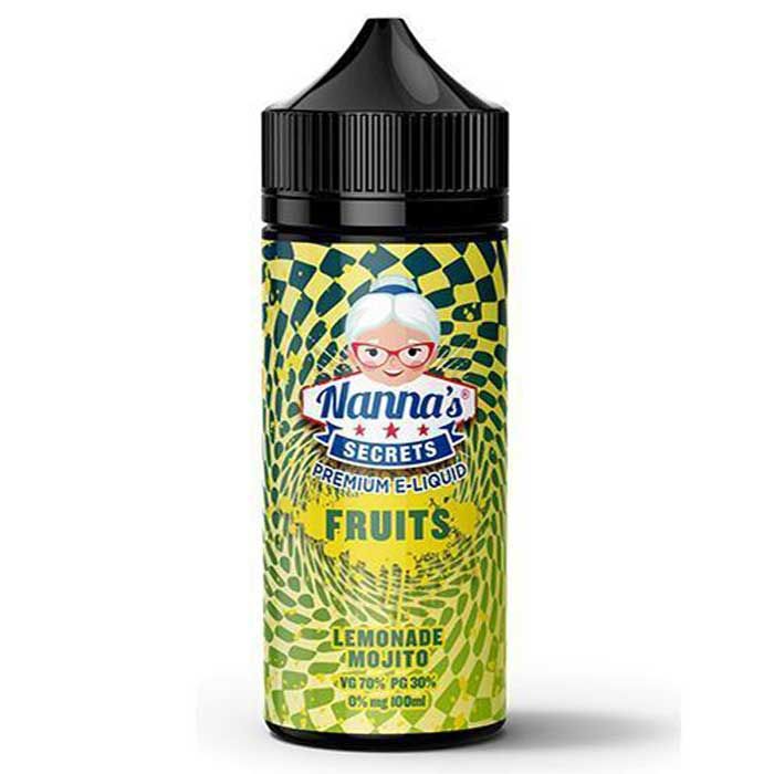 Lemonade Mojito by Nanna's Secrets Fruits Series 100ml Short Fill E-Liquid