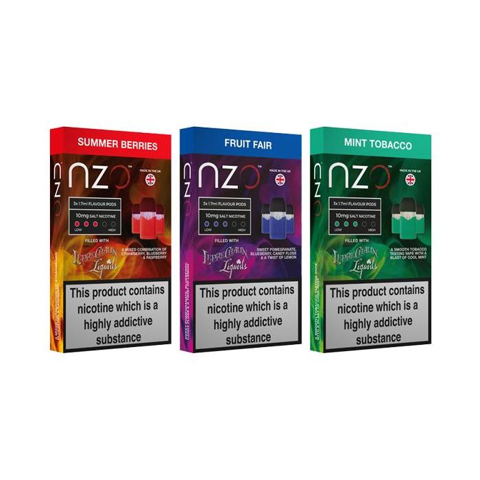 NZO 10mg Leprechaun Liquids Nic Salt (50VG/50PG)