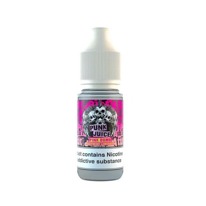 Pink Bomb by Punk Juice Nic Salt E-Liquid 10ml