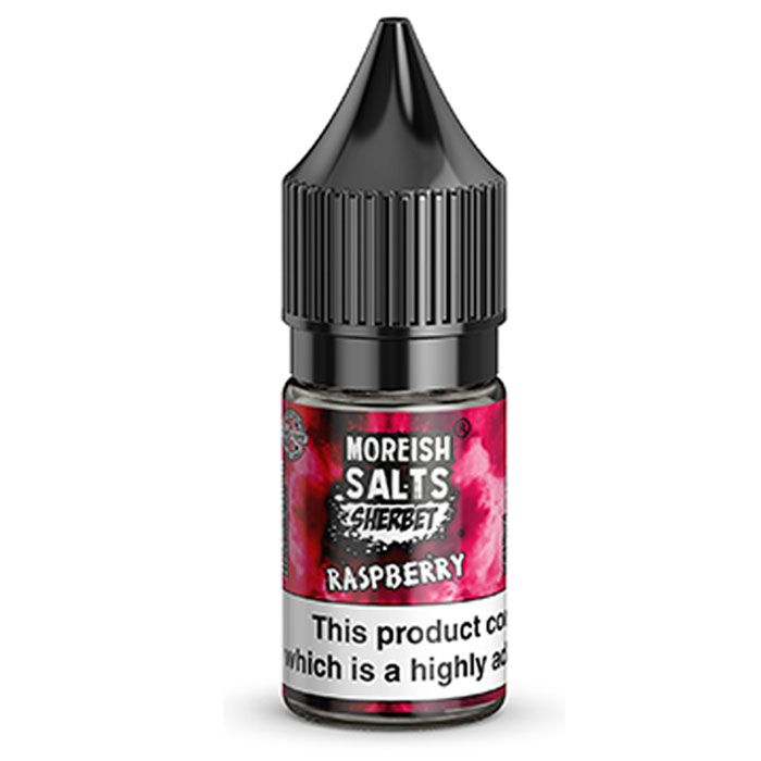 Moreish Puff Raspberry Nic Salt E-Liquid 10ml