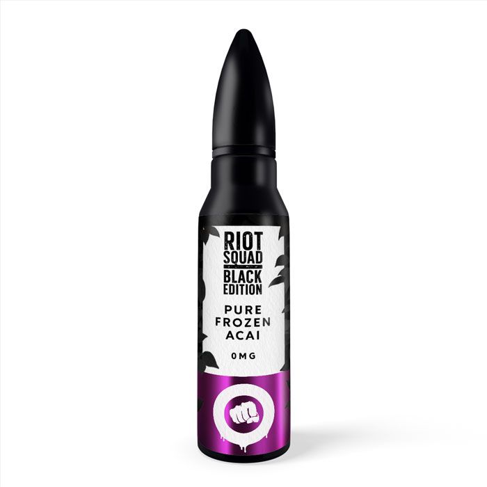 Pure Frozen Acai by Riot Squad Black Edition 50ml Short Fill E-Liquid