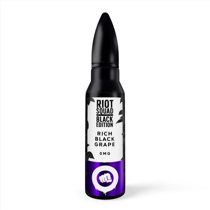 Rich Black Grape by Riot Squad Black Edition 50ml Short Fill E-Liquid