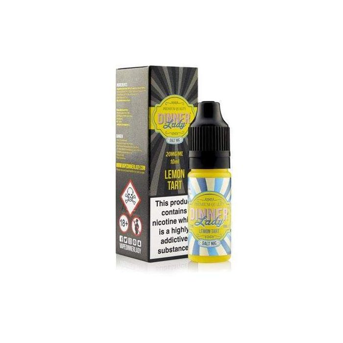 Lemon Tart 10ml Nic Salt by Dinner Lady 20mg