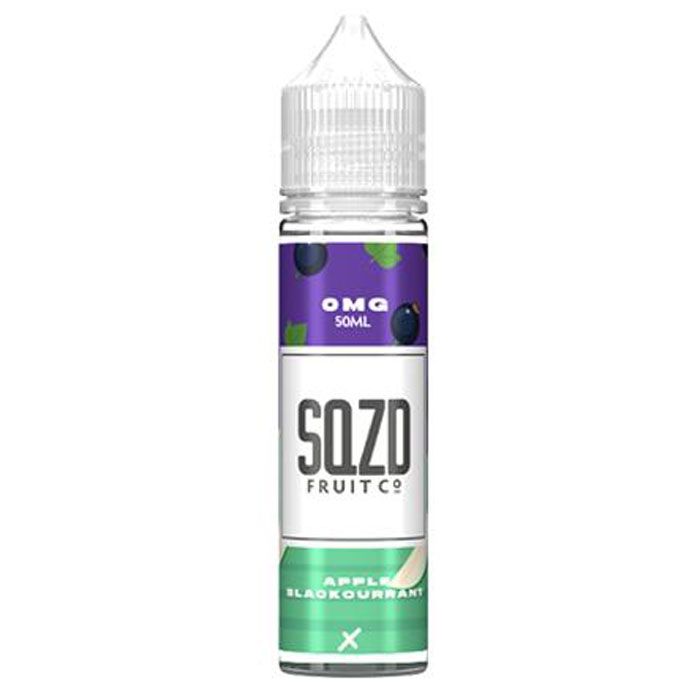 Apple Blackcurrant by SQZD Fruit Co Short Fill E-Liquid