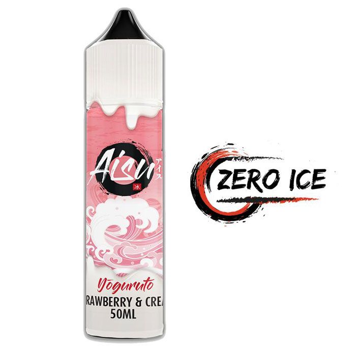 Yoguruto Strawberry Cream by Aisu Zero Ice 50ml Short Fill E-Liquid