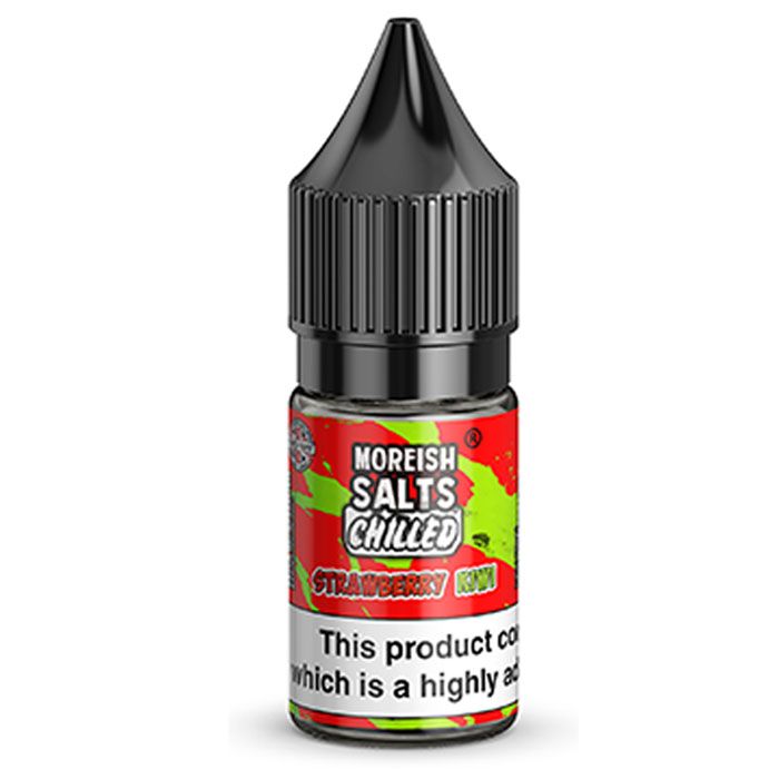 Moreish Puff Strawberry and Kiwi Nic Salt E-Liquid 10ml