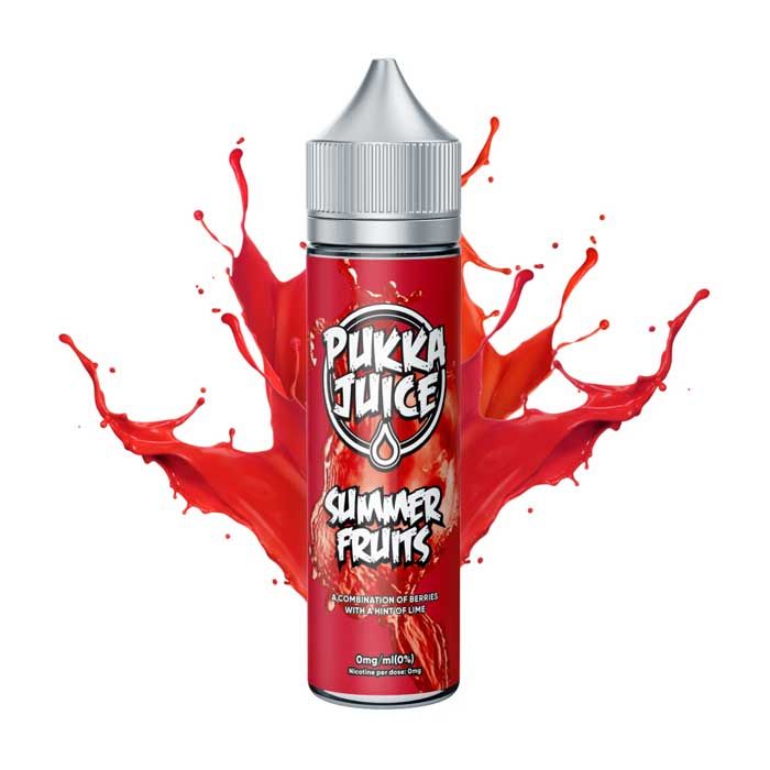 Pukka Juice Summer Fruits 50ml Short Fill E-Liquid